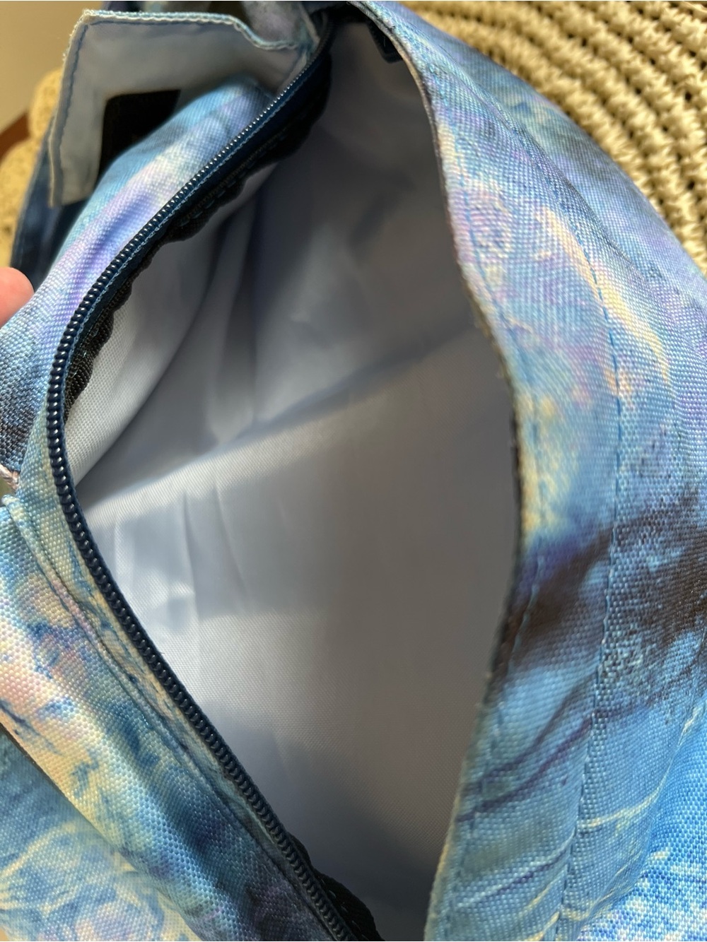 Kavu Blue Tie-Dye Crossbody Sling Bag - Picture 3 of 4